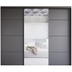 Posuvné dveře ke skříni MERV F6 270 černé