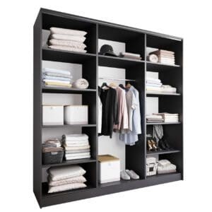 Skříň otevřená MERV K5 180 černá