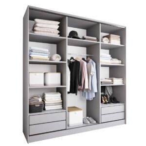 Skříň otevřená MERV K7 180 šedá