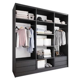 Skříň otevřená MERV K8 200 černá