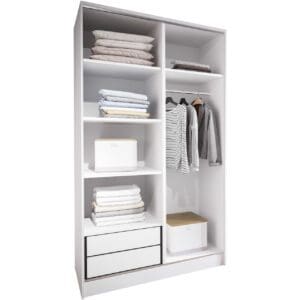 Skříň otevřená MERV K3 120 bílá