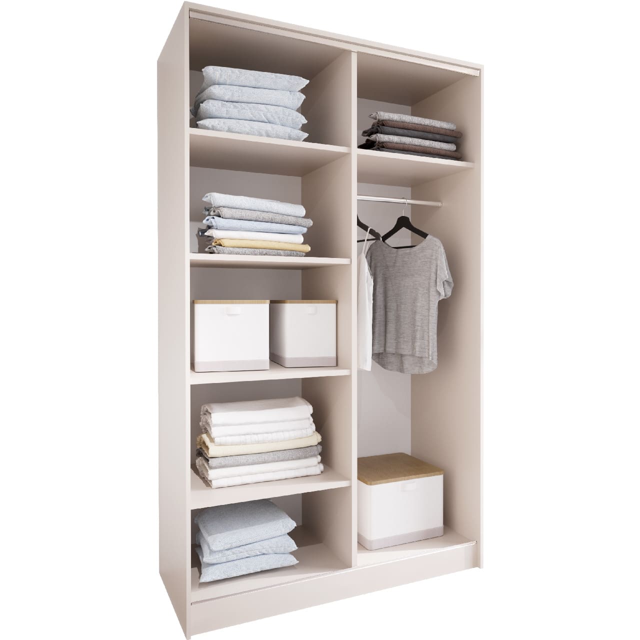 Skříň otevřená MERV K1 120 kašmír