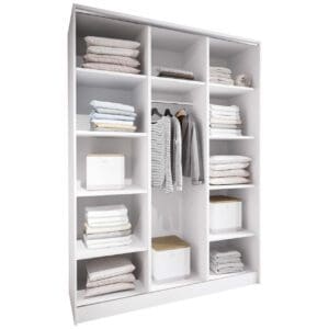 Skříň otevřená MERV K1 150 bílá