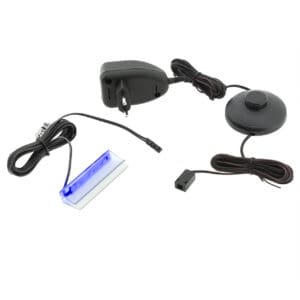 LED osvětlení 1 police - modrá