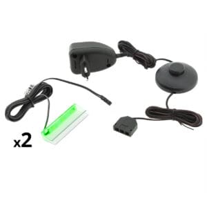 LED osvětlení 2 police - zelená