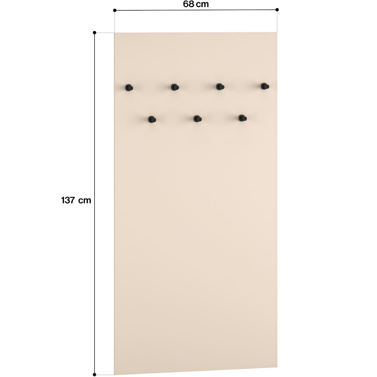 Věšák ALVARO 19 kašmír - Obrázek 3
