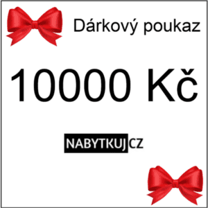 Dárkový poukaz v hodnotě 10000 Kč