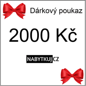 Dárkový poukaz v hodnotě 2000 Kč