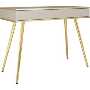 Toaletka ARA T102 béžová + zlatá