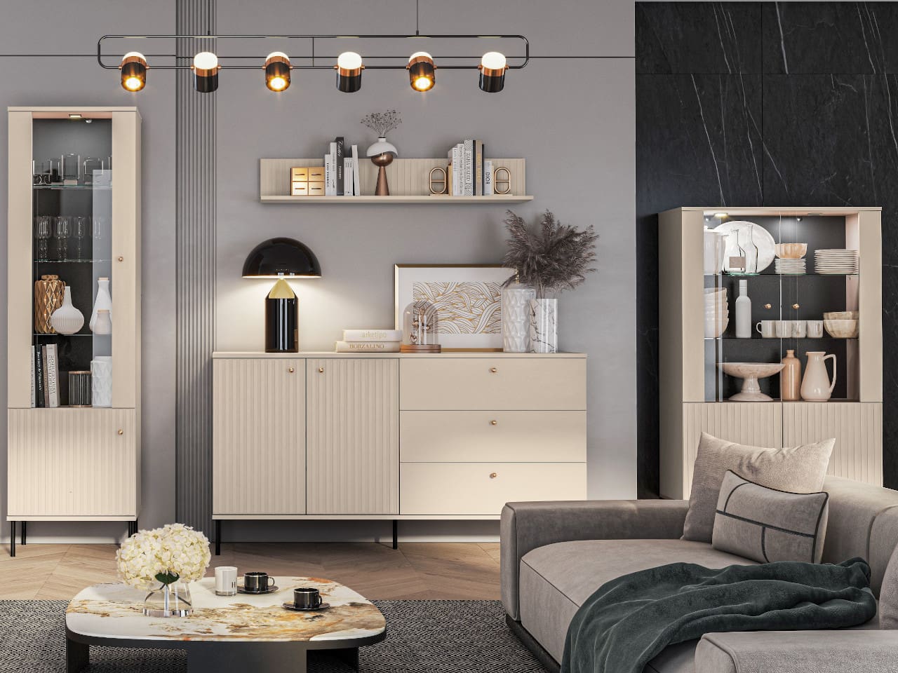 Věšák ALVARO 19 kašmír - Obrázek 8