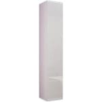 Vertikální vitrína plná GOVI VG2A bílá / bílý lesk