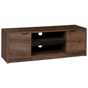 Komoda RTV DENVI DV08 dub monastery / černý lesk