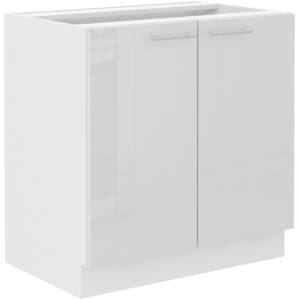 Dolní skříňka 80 LAURA 02 bílý lesk