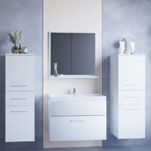 Koupelna LUPO MINI bílý laminát