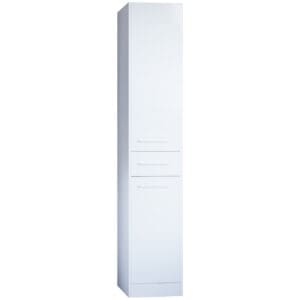 Koupelnová skříňka vysoká SLIM SL1 bílý laminát