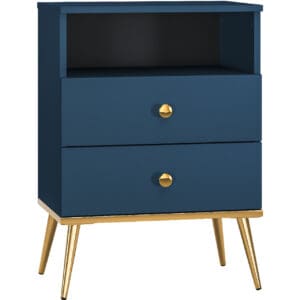 Noční stolek SOLER 10 tmavě modrý