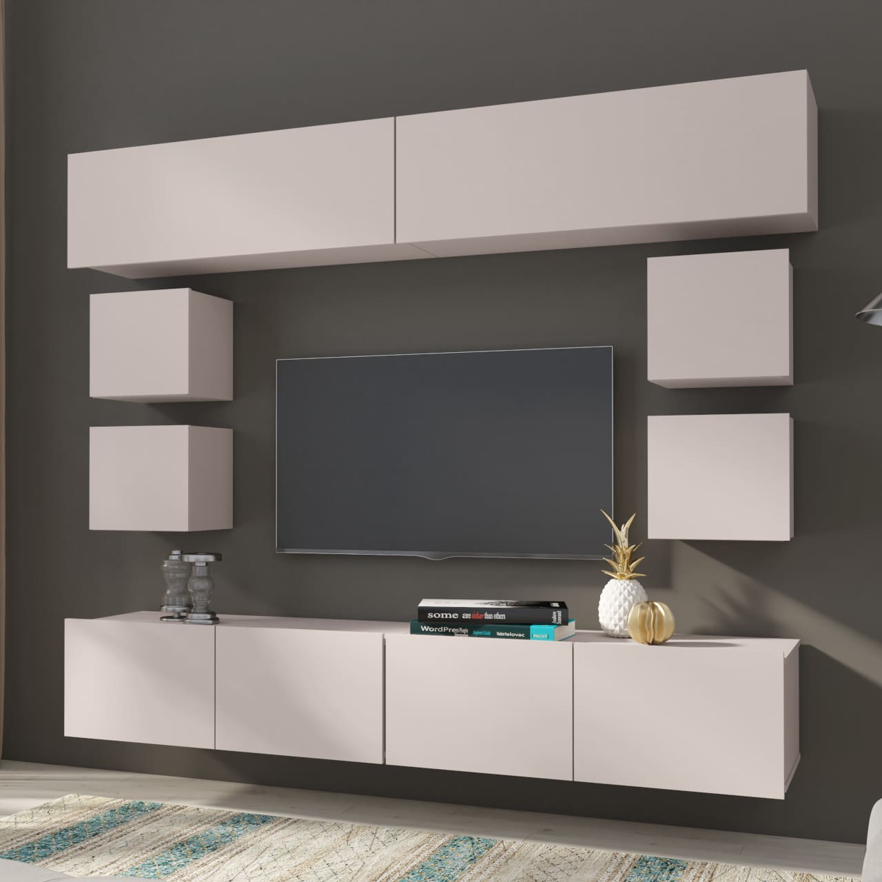 Nábytek do obýváku CALABRIA 10 kašmír