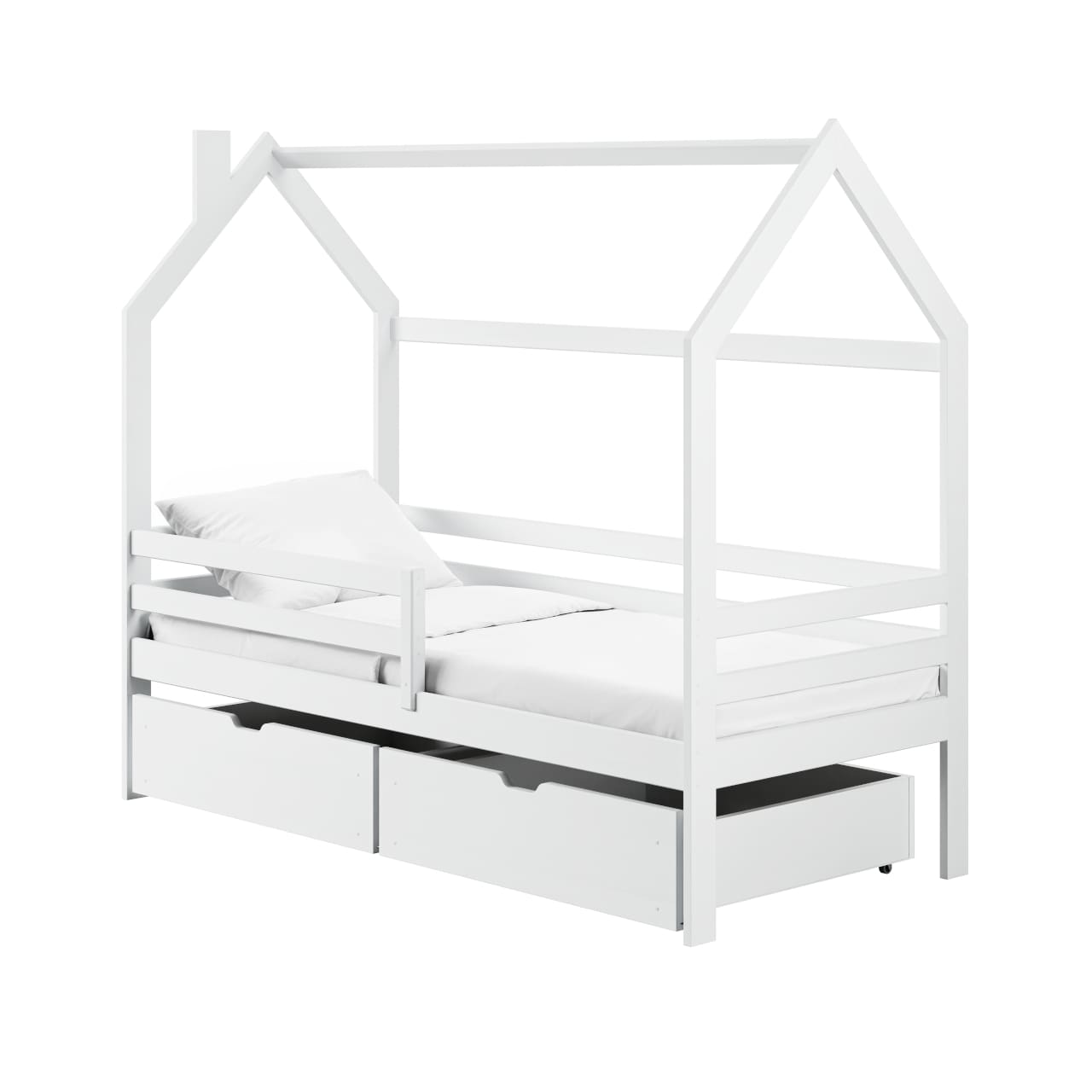 Dřevěná postel LILLY 80x200