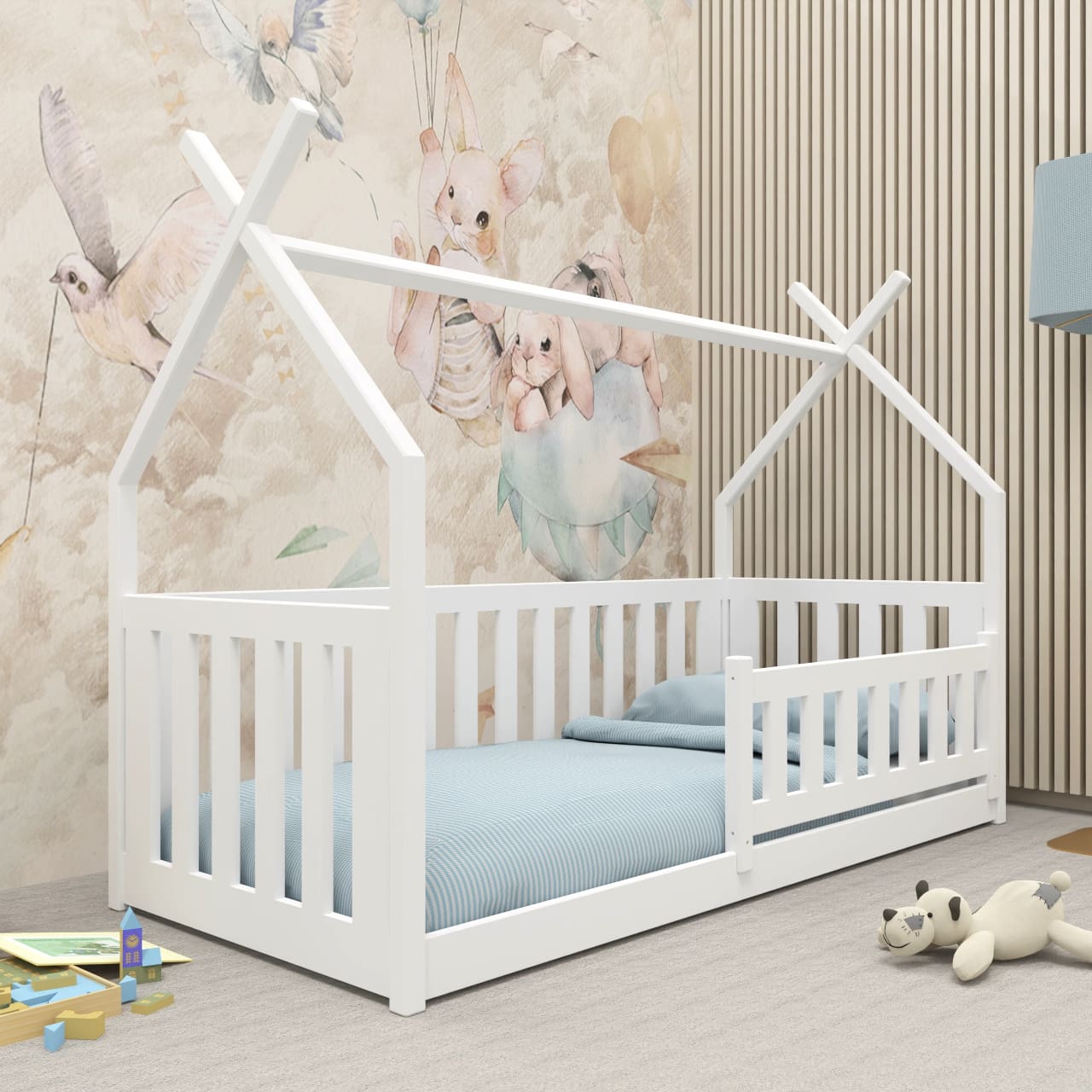 Dřevěná postel DAN 90x190 - Obrázek 8