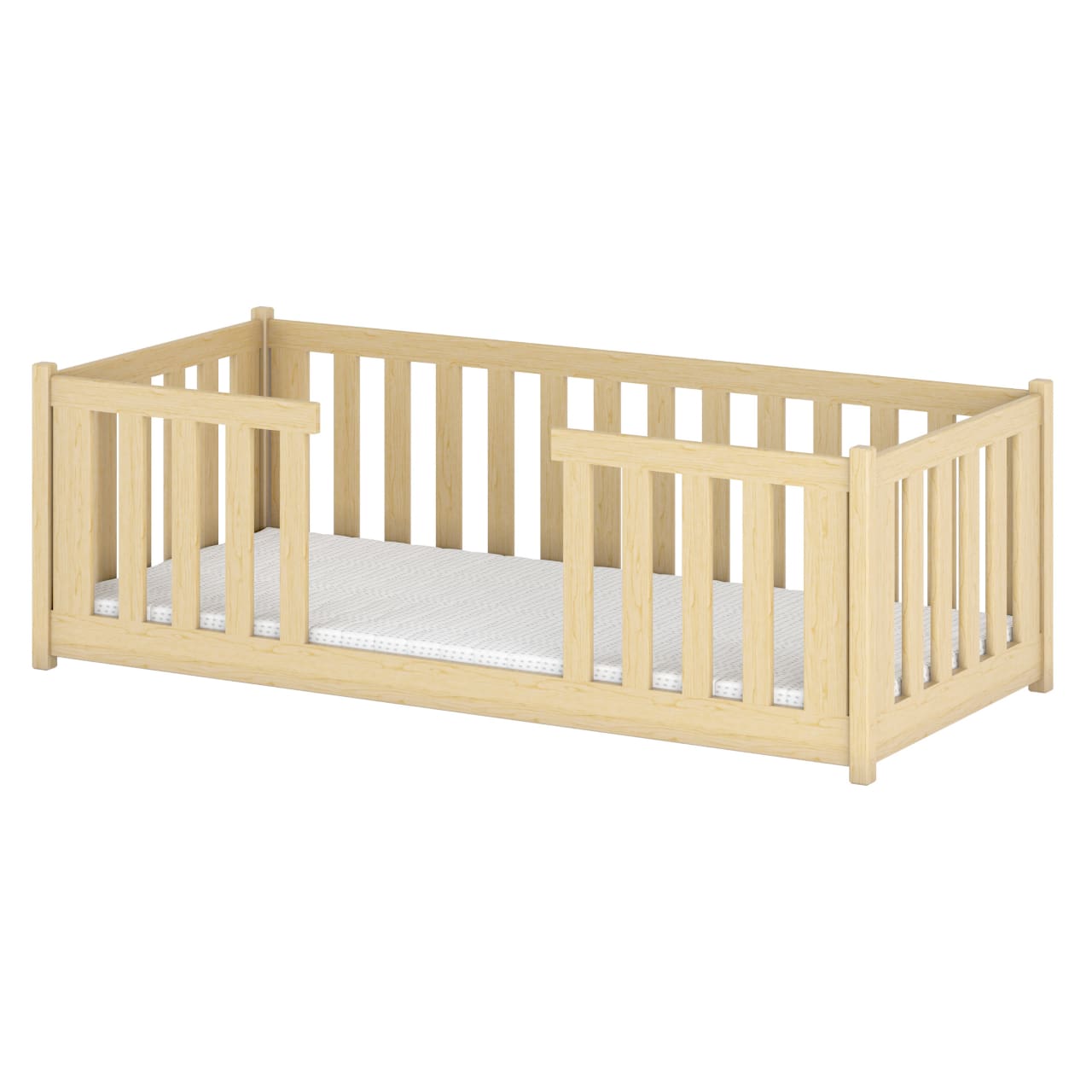 Dřevěná postel ROFE 80x180 - Obrázek 5