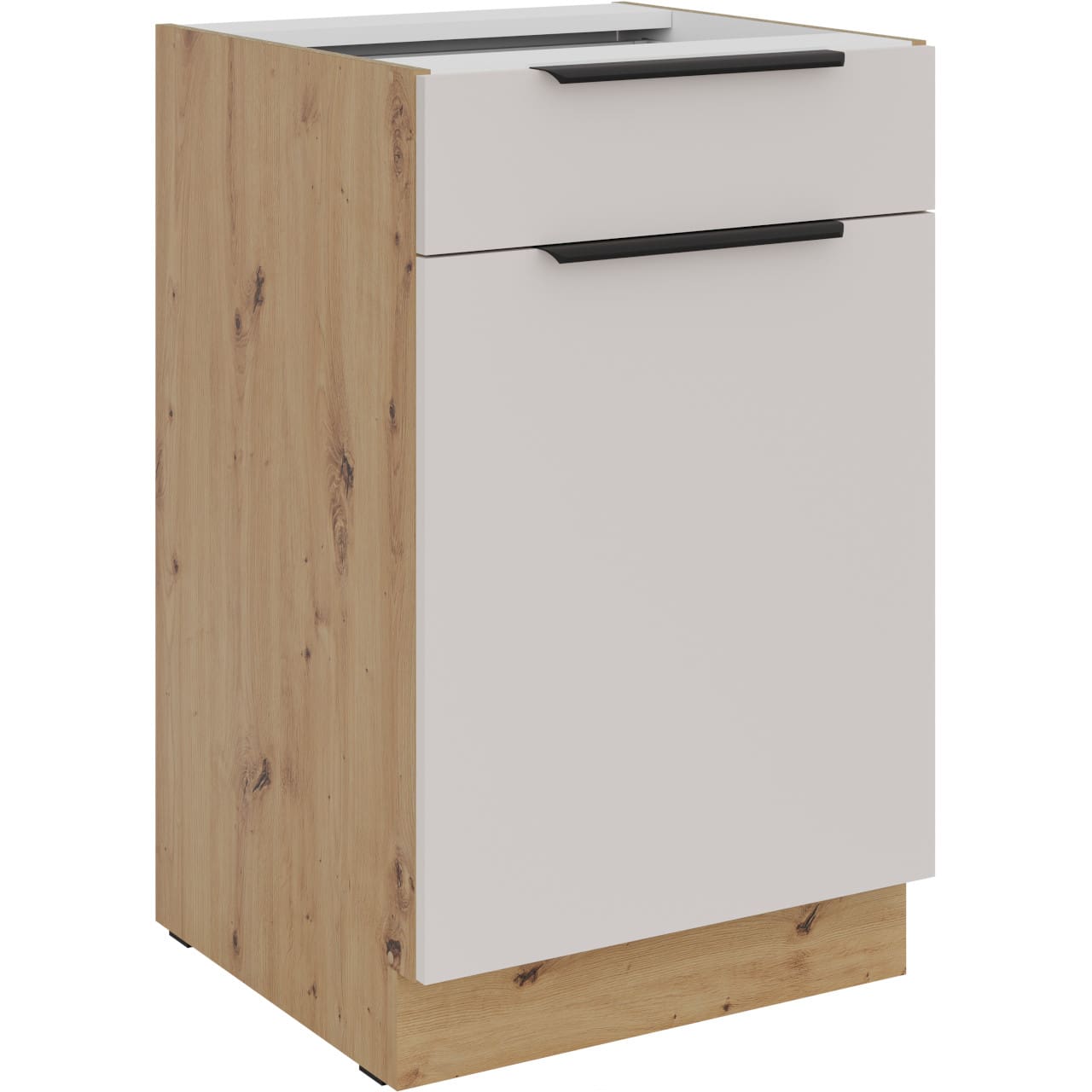 Skříňka dolní se zásuvkou 50 IBARA 10 dub artisan / kašmír