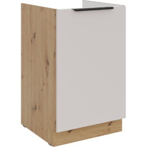 Dřezová skříňka 50 IBARA 09 dub artisan / kašmír