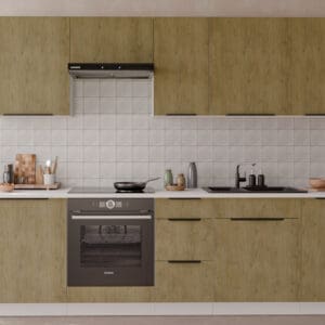 Kuchyně CAMERON 1 bílý / dub artisan