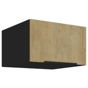 Horní skříňka 60 CAMERON 21 černá / dub artisan