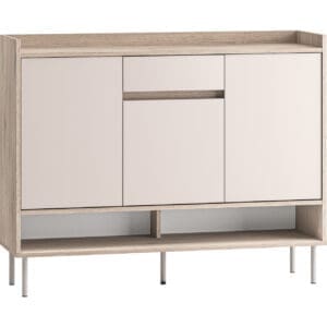 Komoda FLEUR 02 dub cremona terracotta / kašmír