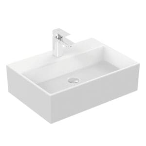 Umyvadlo na desku BUSTO bílé