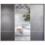 Posuvné dveře ke skříni MERV F4 250 černé