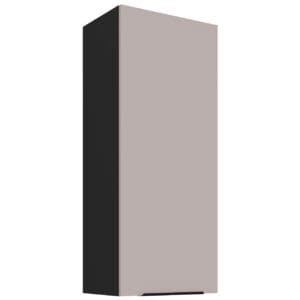 Skříňka horní 45 SILVIA 69 černý / kašmír