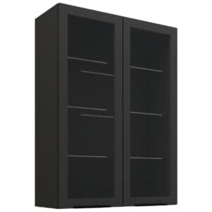 Skříňka horní 80 SILVIA 64 černý