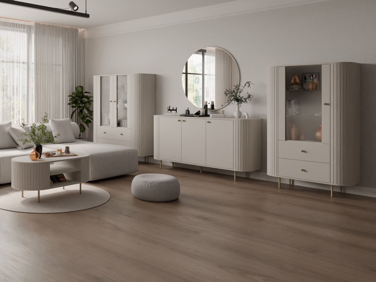 Komoda RTV NARITA 04 béžová písková - Obrázek 7