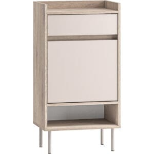 Botník FLEUR 04 dub cremona terracotta / kašmír