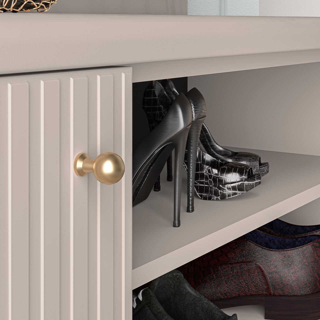 Botník se sedákem ALVARO 15 kašmír - Obrázek 9