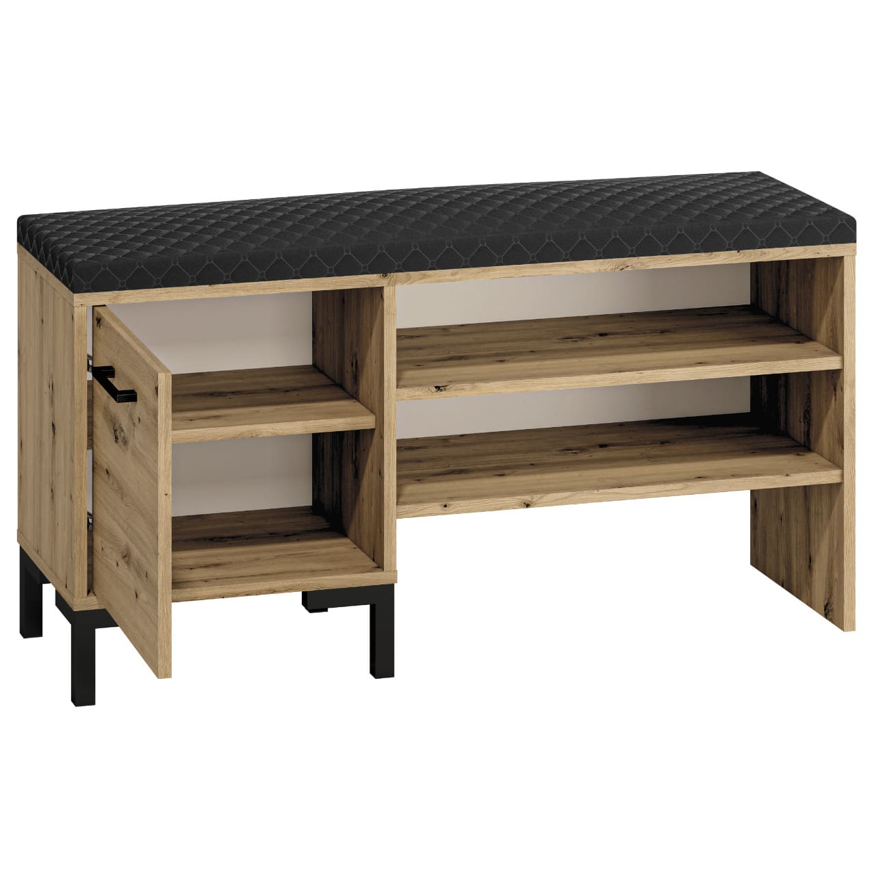 Botník se sedákem MEVIA 05 dub artisan - Obrázek 4