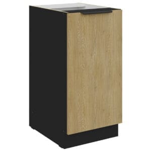 Dolní skříňka 40 CAMERON 12 černá / dub cremona