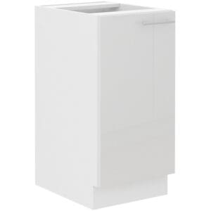 Dolní skříňka 40 LAURA 09 bílý lesk