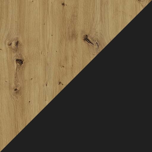 Dolní skříňka CARGO D20 ELLEN 11 dub artisan / černá - Obrázek 5