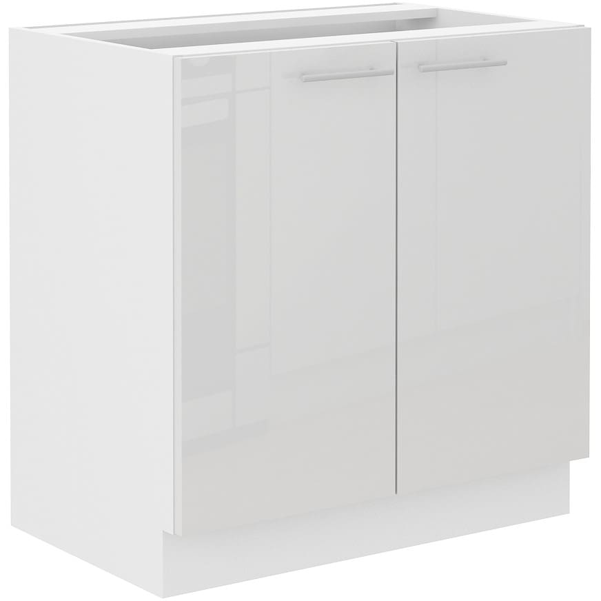 Dolní skříňka pod dřez 80 LAURA 01 bílý lesk