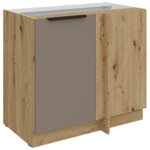 Dolní skříňka rohová 105 ERIS 15 dub artisan / písková šedá