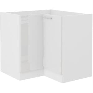 Dolní skříňka rohová LAURA 13 bílý lesk