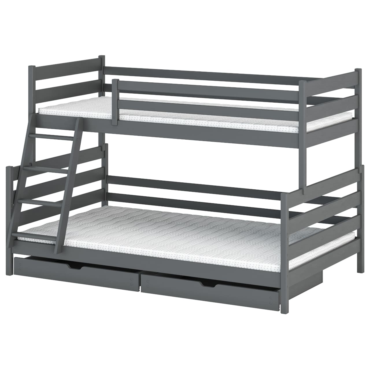 Dřevěná patrová postel ASFI 120x200 - Obrázek 11