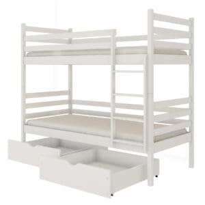 Dřevěná patrová postel DORY 80x200