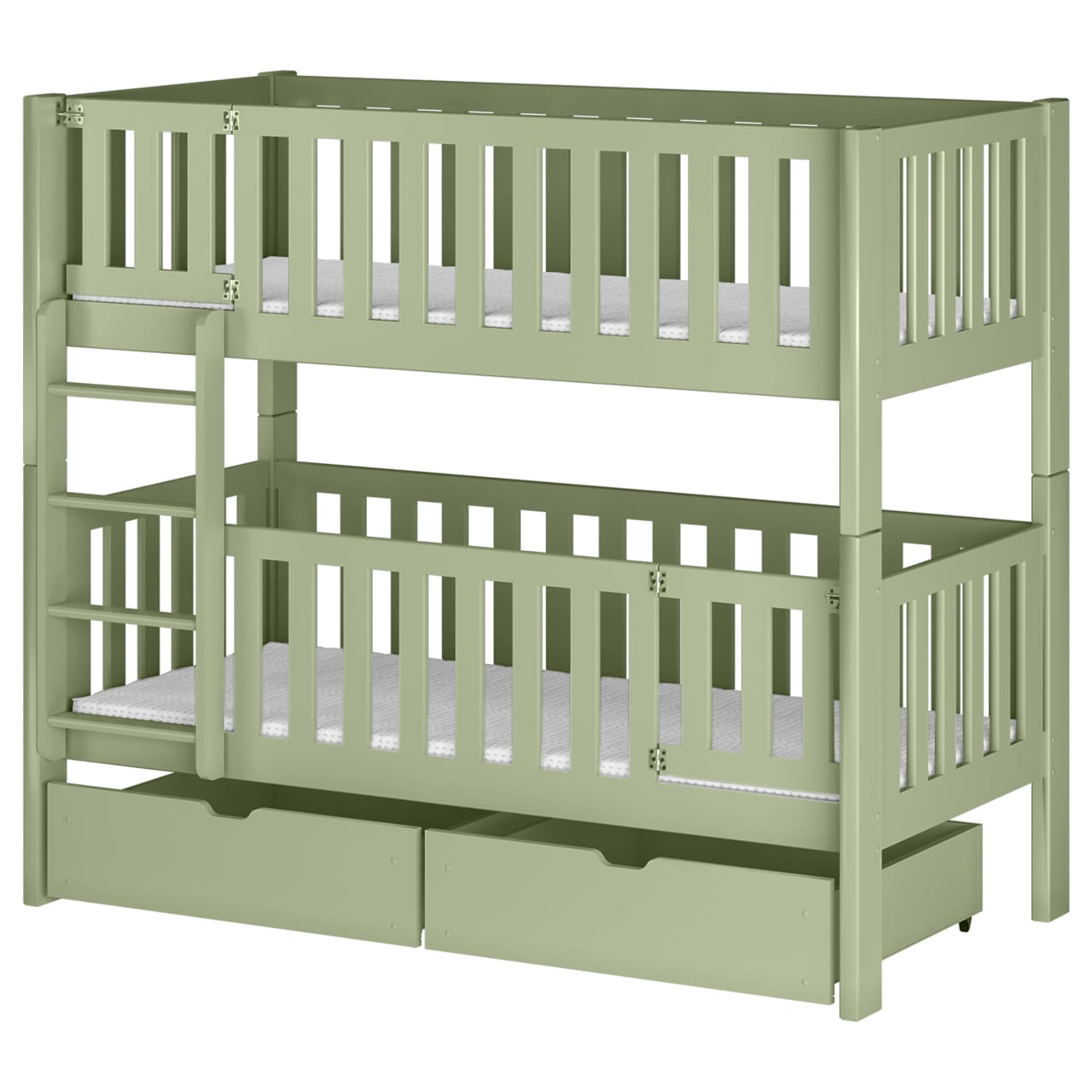 Dřevěná patrová postel REWA 80x180 - Obrázek 6