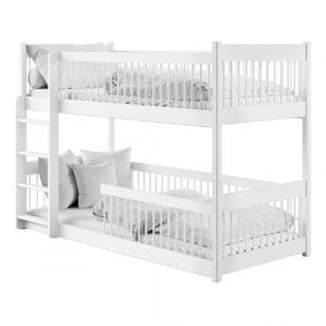 Dřevěná patrová postel RUSSELL 90x200