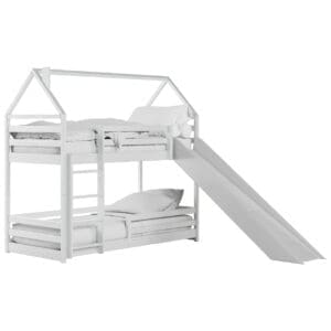 Dřevěná patrová postel SPIEL 90x190