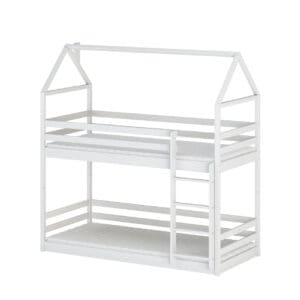 Dřevěná patrová postel VILLE 80x180