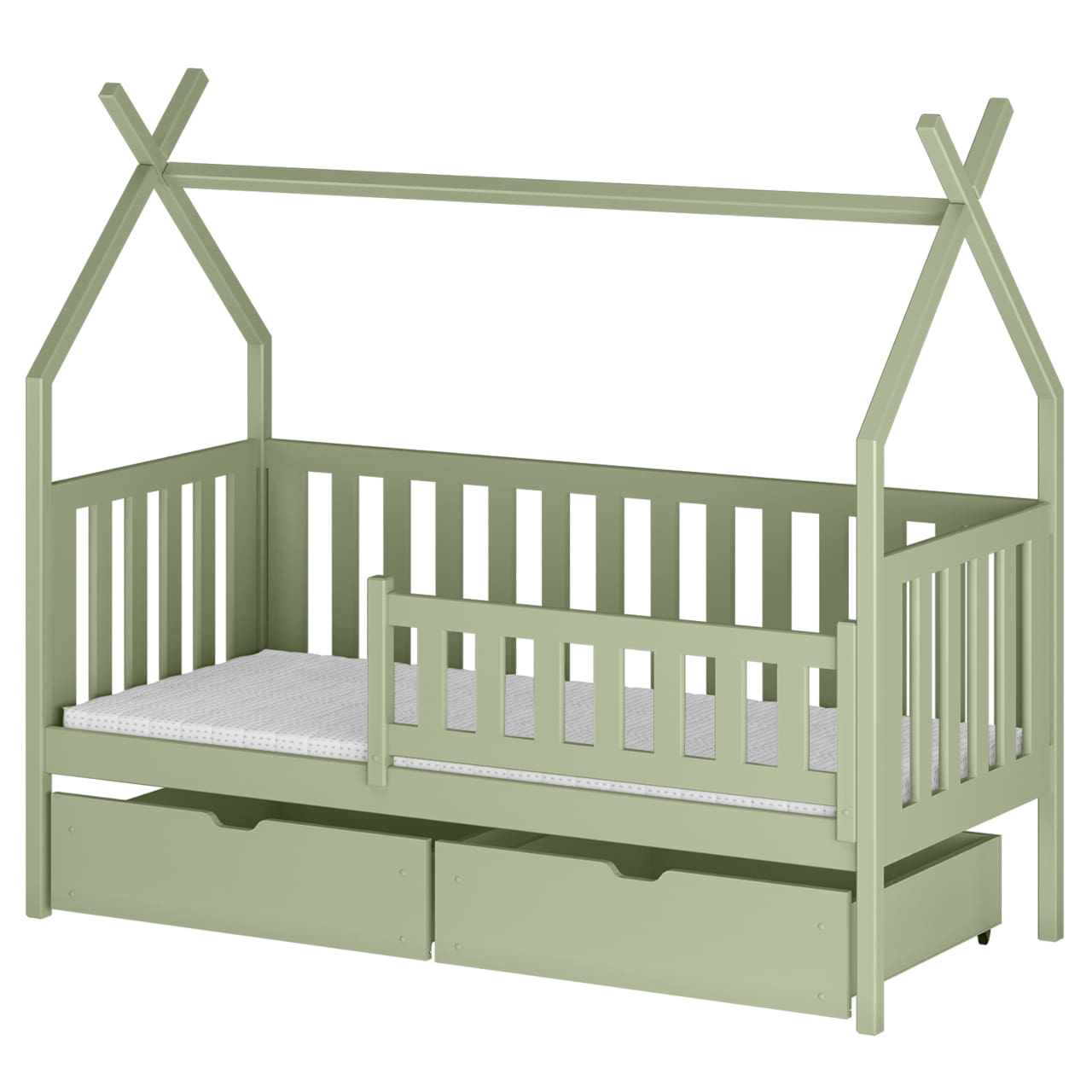 Dřevěná postel JERRY 80x180 - Obrázek 5